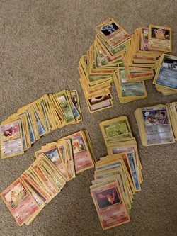 Huge Collection Bulk Lot of 500+ Pokemon Cards Mixed WOTC MP-HP-DMG Lot - Image 5