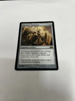 Akroma's Memorial Magic: The Gathering Card 2013 Light Play Condition - Image 2
