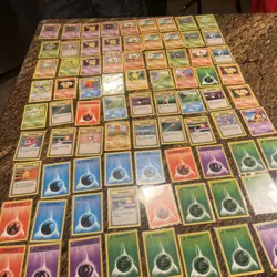 Vintage Bulk Base Cards Pokemon Card Lot #11 Pokemon Cards - Image 1