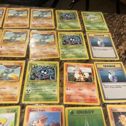 Vintage Bulk Base Cards Pokemon Card Lot #11 Pokemon Cards - Image 3