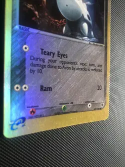 Aron 49/109 Non-Holo EX Ruby & Sapphire Pokemon Card - Light Play - Image 5