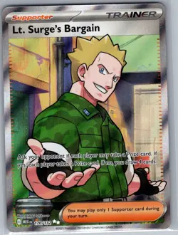 Lt. Surge's Bargain 170/132 ME01: Mega Evolution - Pokemon Card - NM - Image 1