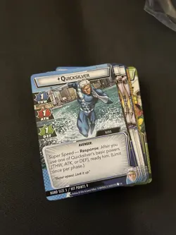 Marvel Champions Card Game QUICKSILVER Deck open - complete - Image 1