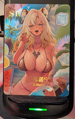Xilonen Genshin Impact SR-17 Dream of Desire Goddess Story Anime Waifu Card - Image 1