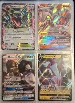 8 card lot Pokemon Card Lot All Promo V EX GX Full Art Collection - Image 1