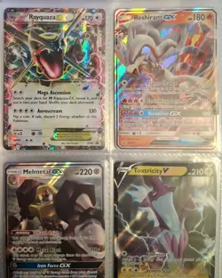 8 card lot Pokemon Card Lot All Promo V EX GX Full Art Collection - Image 3