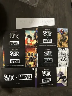 Magic The Gathering Secret Lair Marvel Spider-Man Web-slinger Non Foil + Ironman - Image 1