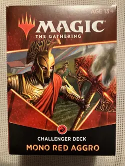 MTG Magic Mono Red Aggro Challenger Deck 2021 Brand New Factory Sealed - Image 1