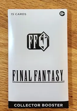 Magic The Gathering Final Fantasy Collector Booster Pack Sealed - Image 1