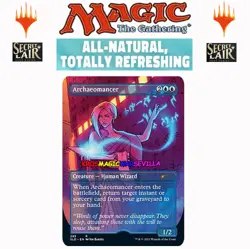 MTG Archaeomancer SECRET LAIR DROP SERIES: ALL-NATURAL ENGLISH NM Arqueomante - Image 1