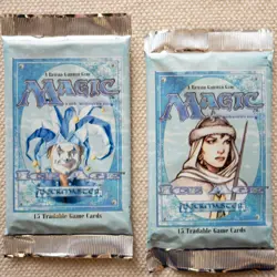 MTG 2 ICE AGE Factory Sealed Booster Packs from Box - 2 Packs Magic - English - Image 2