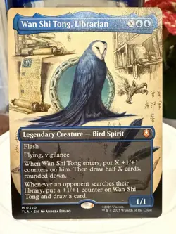 Magic the Gathering Avatar Wan Shi Tong, Librarian 320 extended art - Image 1