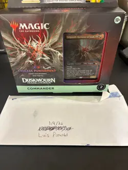MTG - Endless Punishment - Duskmourn Commander Deck - New - Factory Sealed - Image 1