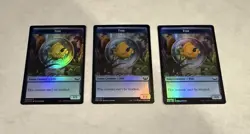 Fish Token 004 Dog Token 010- Foil x3 - Streets of New Capenna - Magic - NMT - Image 2