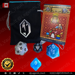 MTG FF - Magic The Gathering - Final Fantasy Prerelease Dice Set - Image 1