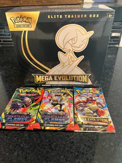 Pokemon Mega Evolutions Elite Trainer Box ETB Gardevoir( with packs) - Image 1
