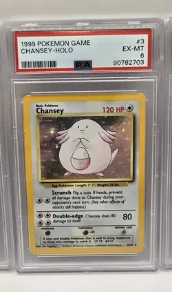 1999 Pokemon Base Set PSA Holo Bundle - Alakazam Chansey Clefairy Machamp - Image 4