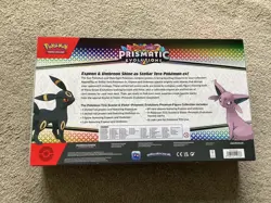 Pokemon TCG Prismatic Evolution Premium Figure Collection - New, Sealed, In Hand - Image 2