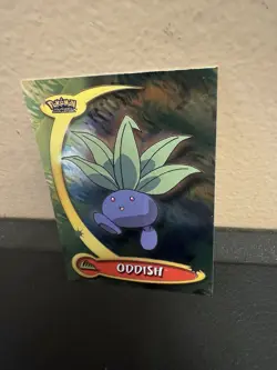 Oddish #52 Pokemon 2004 Topps Advanced Challenge ( Holo ) Foil - Image 4