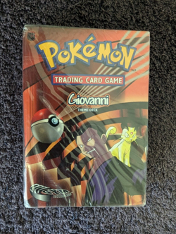 Pokemon Giovanni Theme Deck COMPLETE SEALED Includes Plastic Protective Case - Image 1