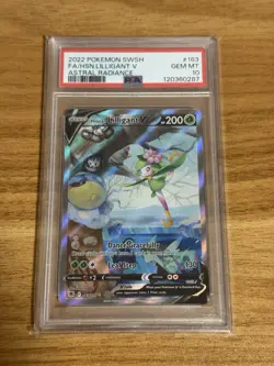 PSA 10 Lilligant V Alternate Art Astral Radiance Pokemon Card - Image 1