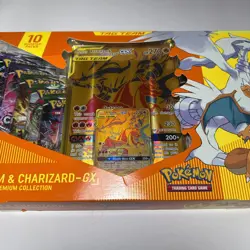 Pokemon TCG Reshiram & Charizard-GX Factory Sealed Premium Collection Box 820650809927 - Image 1