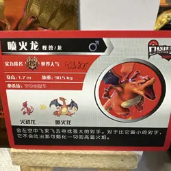 Pokemon Charizard V GOLD Fan Art DISPLAY Card MINT CONDITION. - Image 3