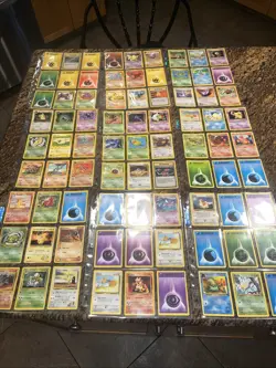 Vintage Bulk Base Cards Pokemon Card Lot #8 Pokemon Cards - Image 1