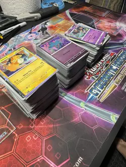 500 + Bulk Lot Pokemon TCG Cards ME01 and ME02 HOLOS INCLUDED NM/M - Image 2