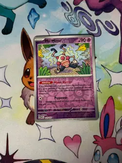 Pokemon TCG 151 - Mr. Mime 122/165 Reverse Holo NM - Image 1