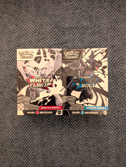 Pokemon TCG: Black Bolt & White Flare Booster Bundle - Set of 2 - New & Sealed - Image 1