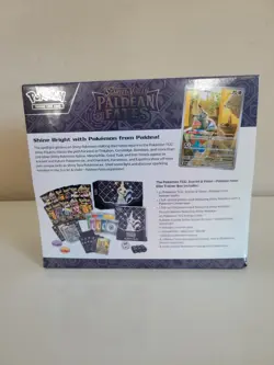POKEMON Paldean Fates Pokemon Center ETB Elite Trainer Box - NEW - Image 3