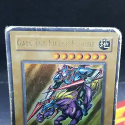 Gaia the Fierce Knight LOB-006 Heavily Played Ultra Rare Holo Original Unlimited - Image 2