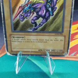 Gaia the Fierce Knight LOB-006 Heavily Played Ultra Rare Holo Original Unlimited - Image 3