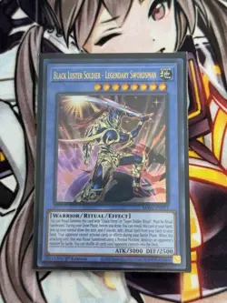 Black Luster Soldier Legendary Swordsman Ultra Rare MAZE 1st ED NM Yugioh - Image 1