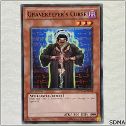 Gravekeeper's Curse - SDMA-EN008 - Common 1st Edition Yugioh - Image 1