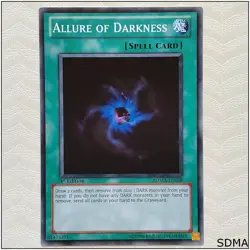 Allure of Darkness - SDMA-EN028 - Common 1st Edition Yugioh - Image 1