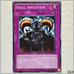 Skull Invitation - SDMA-EN031 - Common 1st Edition Yugioh - Image 1