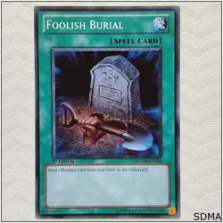 Foolish Burial - SDMA-EN026 - Common 1st Edition Yugioh - Image 1