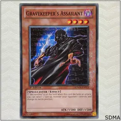 Gravekeeper's Assailant - SDMA-EN013 - Common 1st Edition Yugioh - Image 1