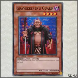Gravekeeper's Guard - SDMA-EN009 - Common 1st Edition Yugioh - Image 1