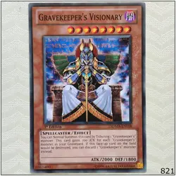 Gravekeeper's Visionary - SDMA-EN018 - Common 1st Edition Yugioh - Image 1