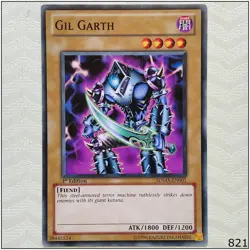 Gil Garth - SDMA-EN001 - Common 1st Edition Yugioh - Image 1