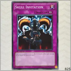 Skull Invitation - SDMA-EN031 - Common 1st Edition Yugioh - Image 1