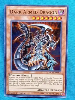 YuGiOh Cards - Dark Armed Dragon - DUSA-EN067 **Near Mint** - Image 1