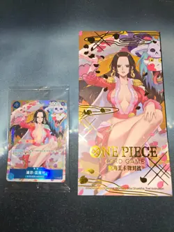 Sealed One Piece Card Game 2025 Lunar New Year Red Packet Boa Hancock Promo RARE - Image 1