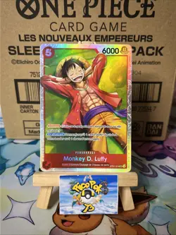 One Piece Card Game Monkey.D.Luffy ST21-014 SR FR - Image 1