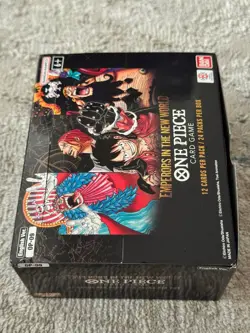 One Piece Card Game OP-09 Emperors in the New World Booster Box English |Damaged - Image 4