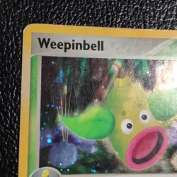 WEEPINBELL Legend Maker Stamped POKEMON Holo 2006 Trading Card 47/92 - HP/DMG - Image 3
