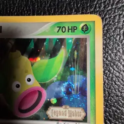 WEEPINBELL Legend Maker Stamped POKEMON Holo 2006 Trading Card 47/92 - HP/DMG - Image 4